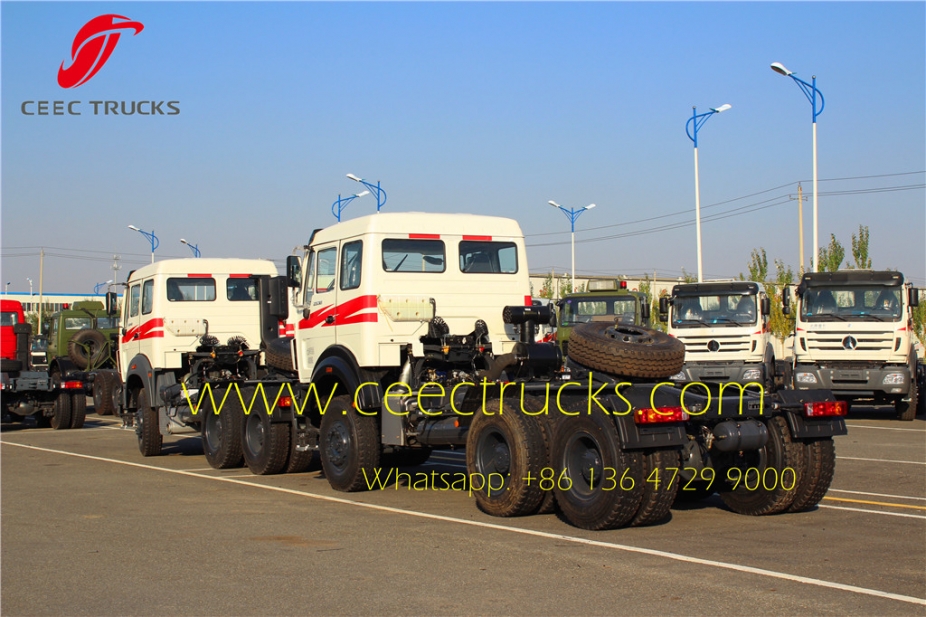 Cameroon beiben 2534, 2634 Tractor Trucks Export