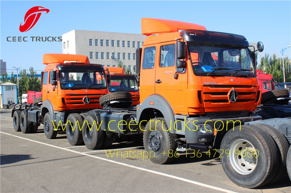 China NO.1 beiben 2638 tractor head supplier