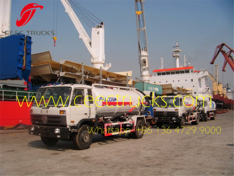 best dongfeng 10 CBM vacuum suction truck