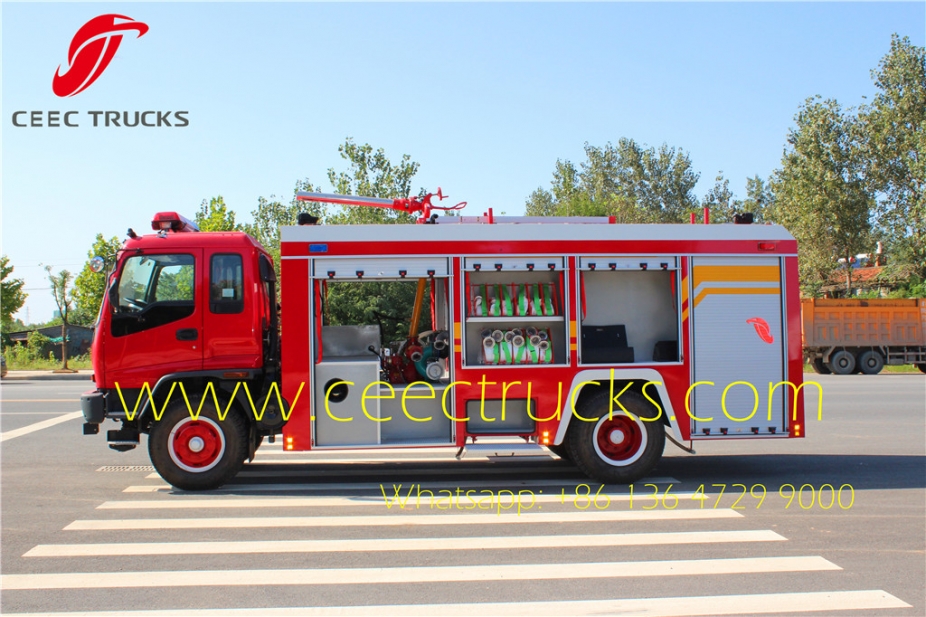 best isuzu fire trucks for Myanmar