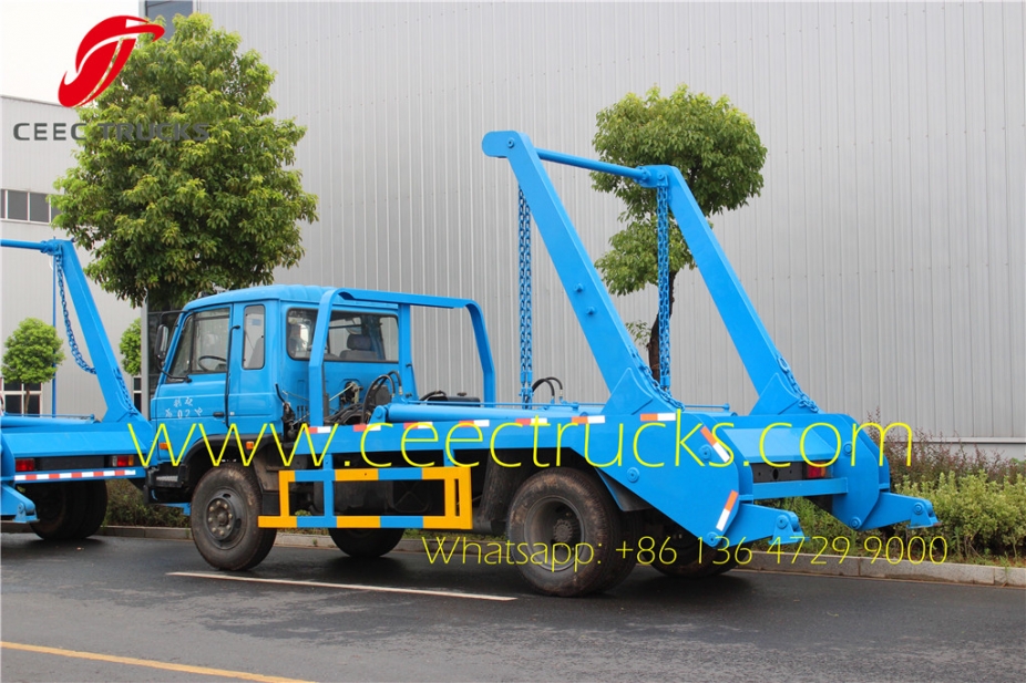 best dongfeng 10 CBM skip loader truck