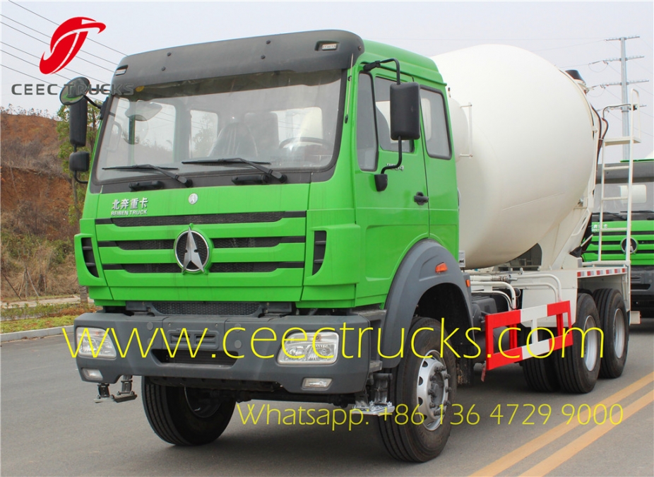 beiben 2534 transit mixer truck