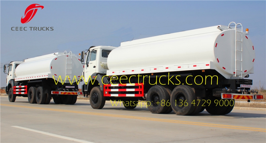 Kenya beiben RHD 2538 water tanker truck