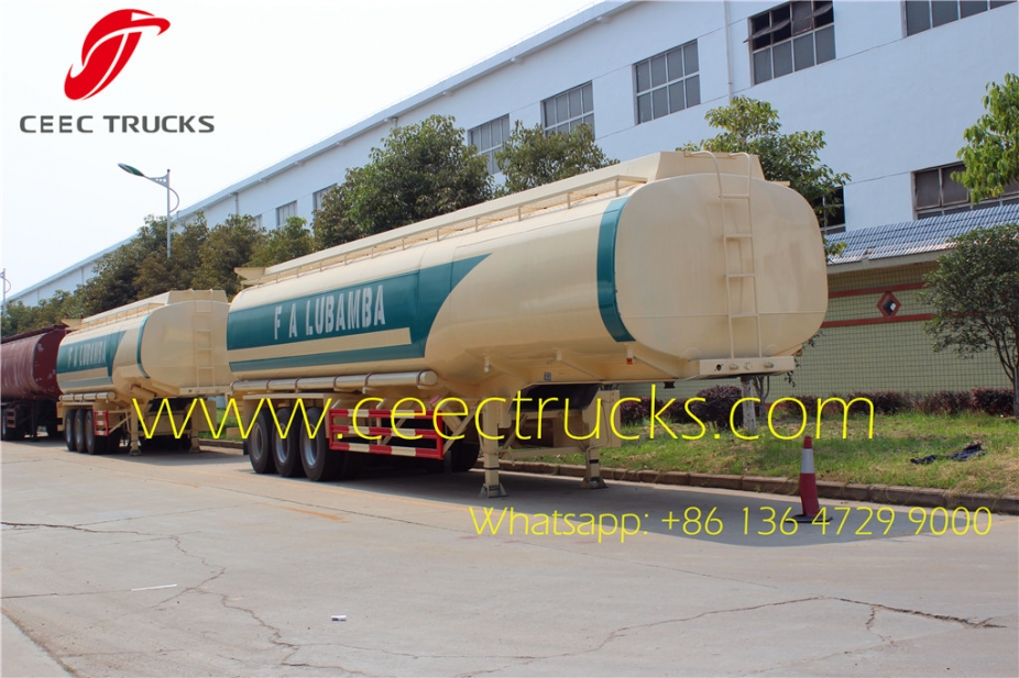 best 45 CBM fuel tanker semitrailer manufacturer supply