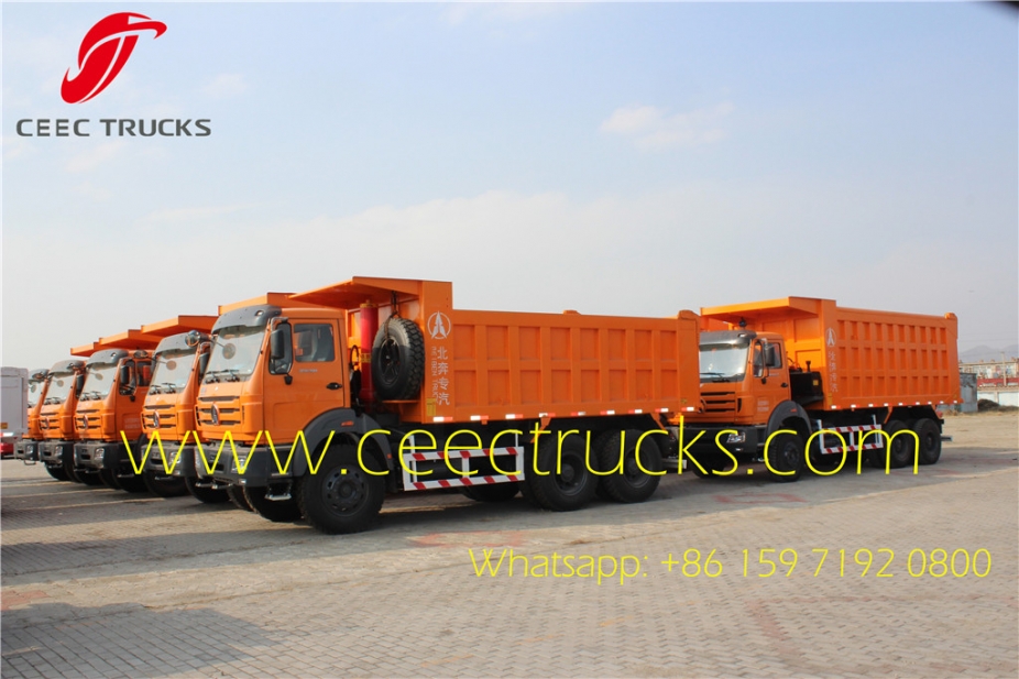 25 tons low price of Beiben tipper truck