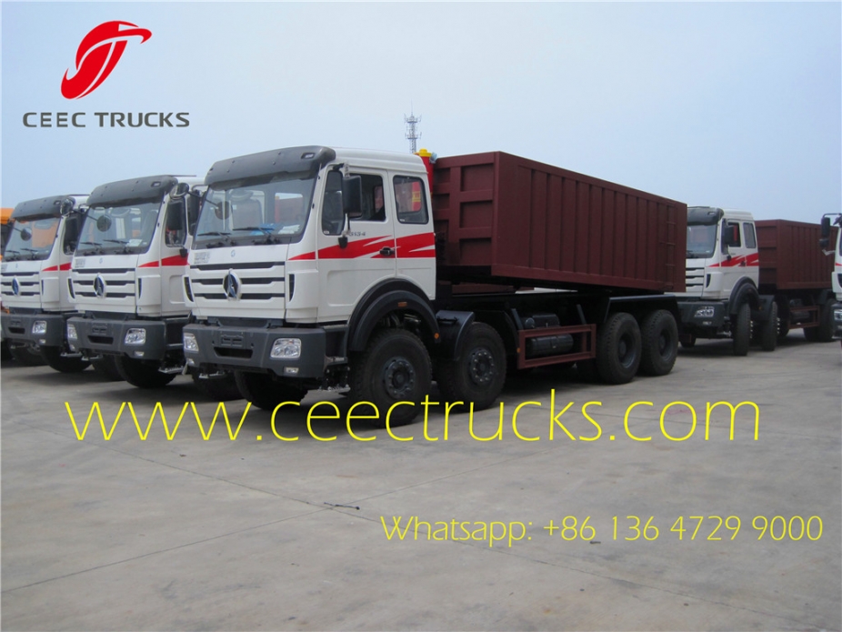 BEI BEN 12 roues camion benne lowest price sale