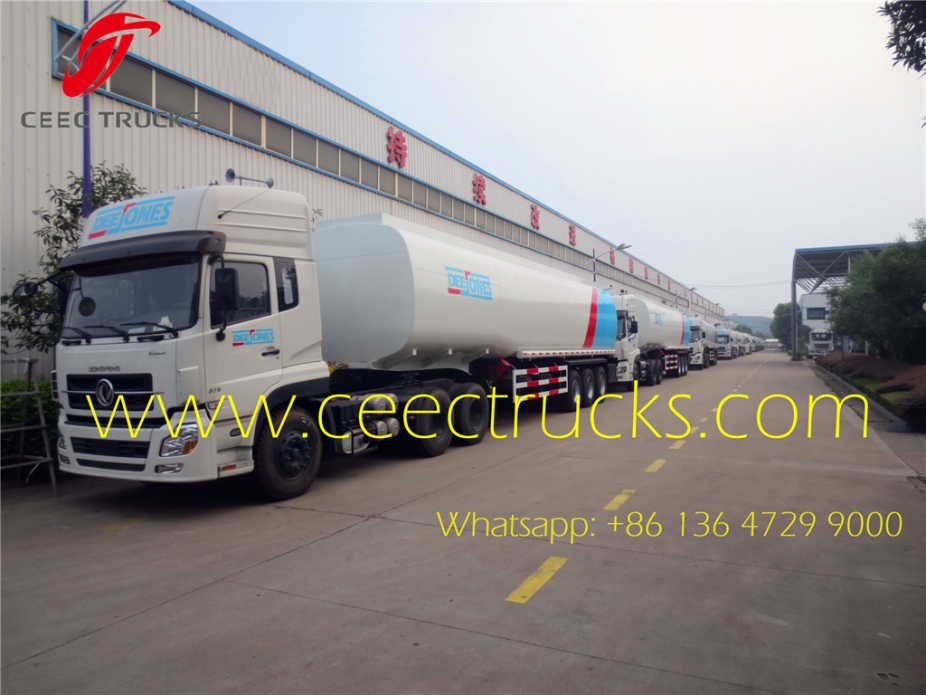 Professional 50 CBM Fuel Tank Trailer manufacturer CEEC