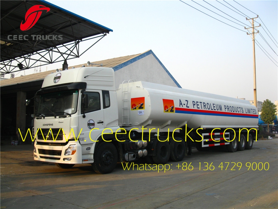 best quality 42 CBM fuel tanker semitrailer for sale