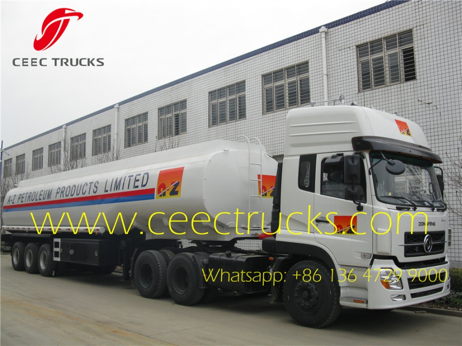 best quality 42 CBM fuel tanker semitrailer for sale