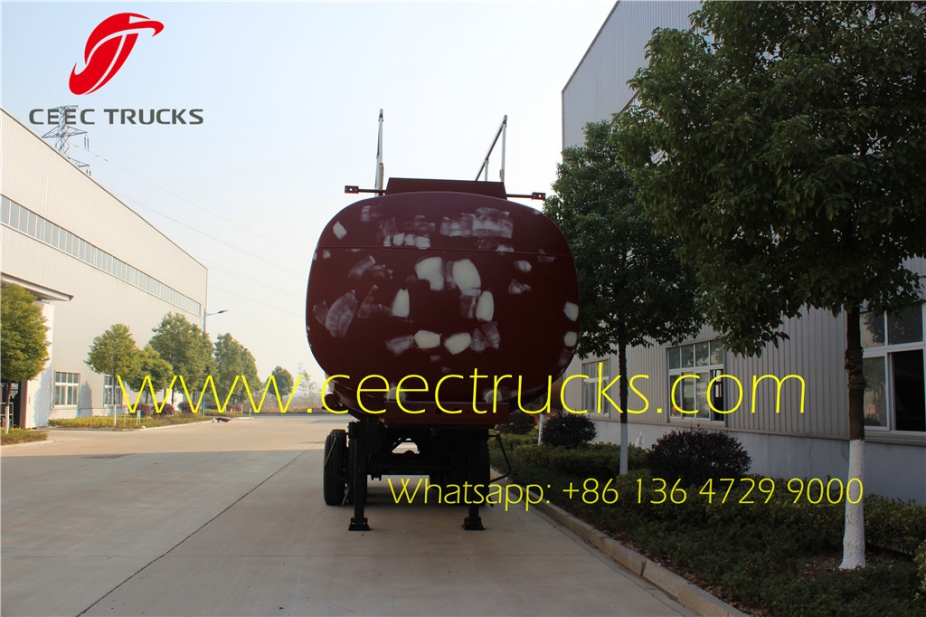 Best carbon steel 48CBM oil tank trailers