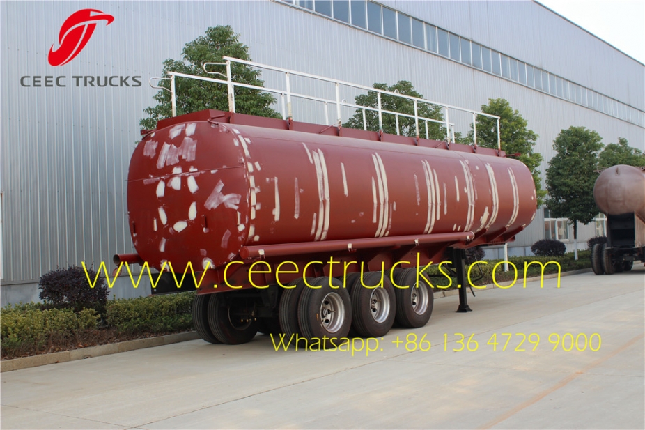 Best carbon steel 48CBM oil tank trailers