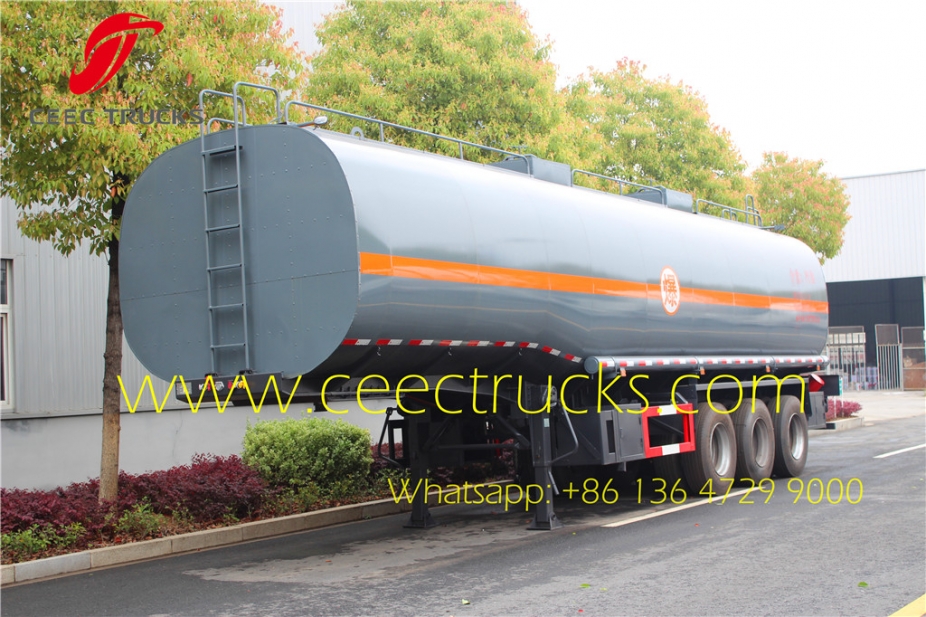 Best carbon steel 48CBM oil tank trailers