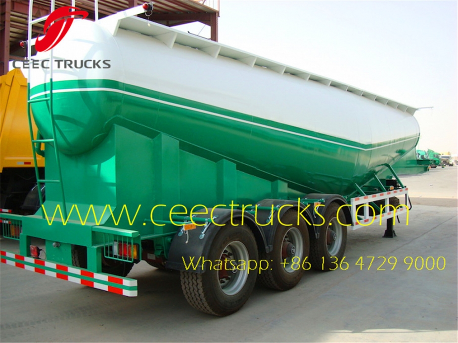 3axle bulk cement transport semi trailer