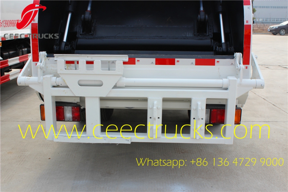 ISUZU 4 CBM refuse compactor truck supplier