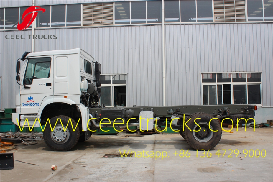 10 CBM Heavy type refuse compression truck all-wheel-drive model