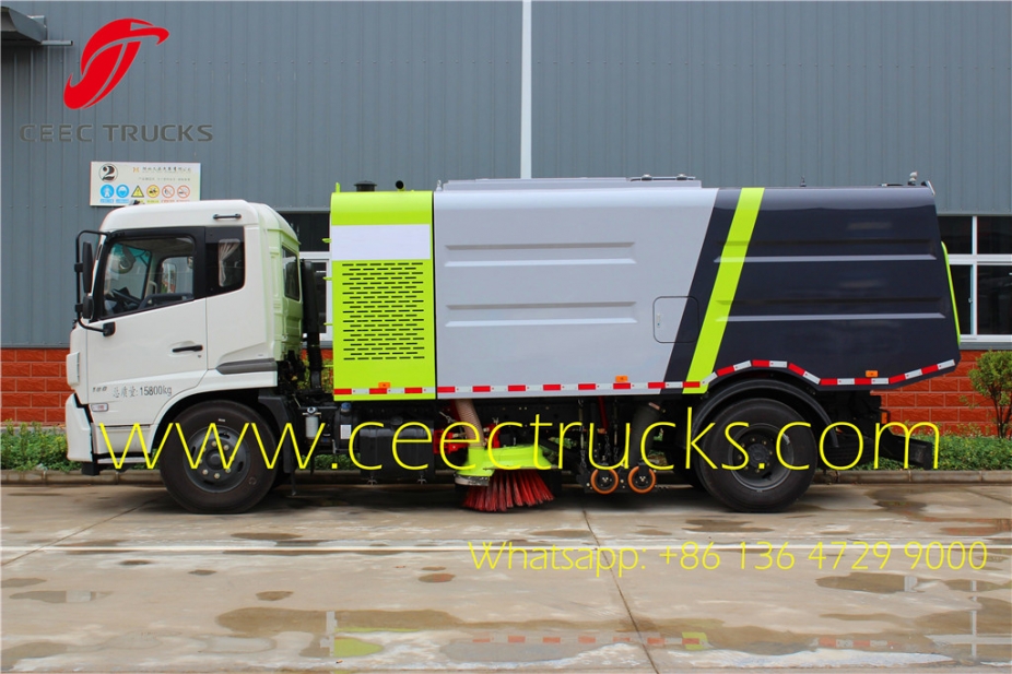 China Manufacture Dongfeng 4*2 Road Cleaning Sweeper Truck for sale