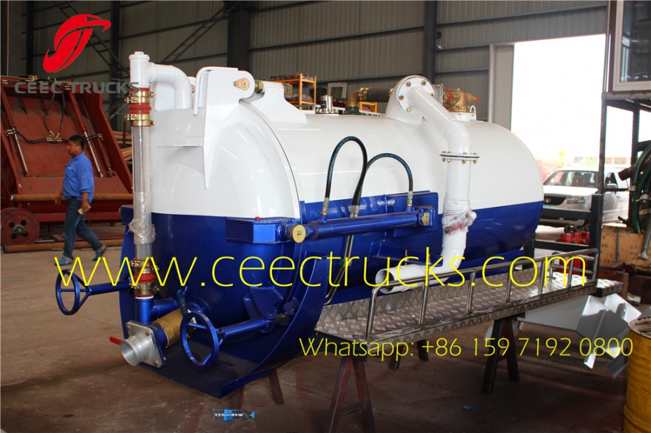 Export model 2000 liters vacuum suction superstructure