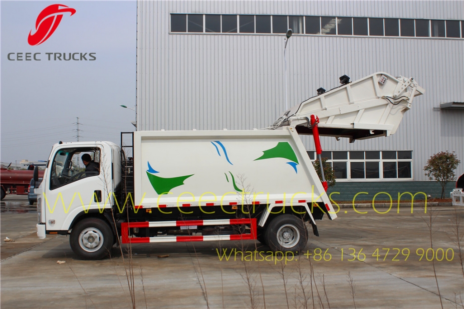 10CBM Myanmar compressed refuse truck tailgate assembly