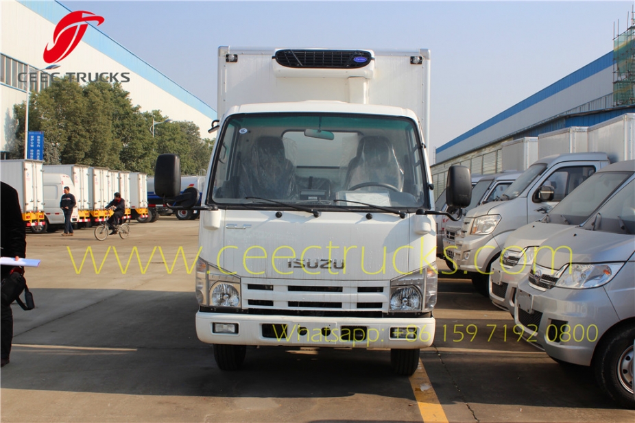 Nigeria 10CBM ISUZU refrigerator truck vaccine delivery truck