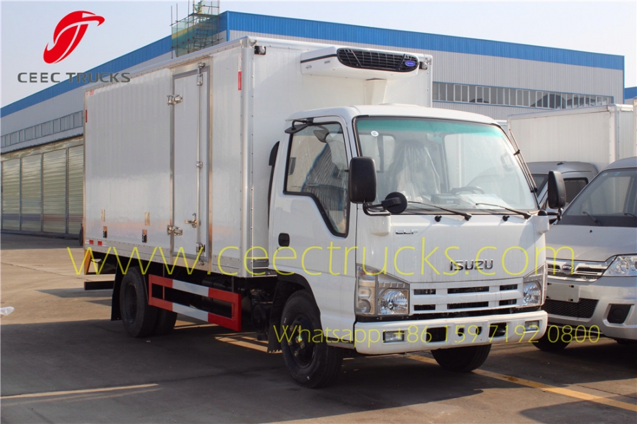 Nigeria 10CBM ISUZU refrigerator truck vaccine delivery truck