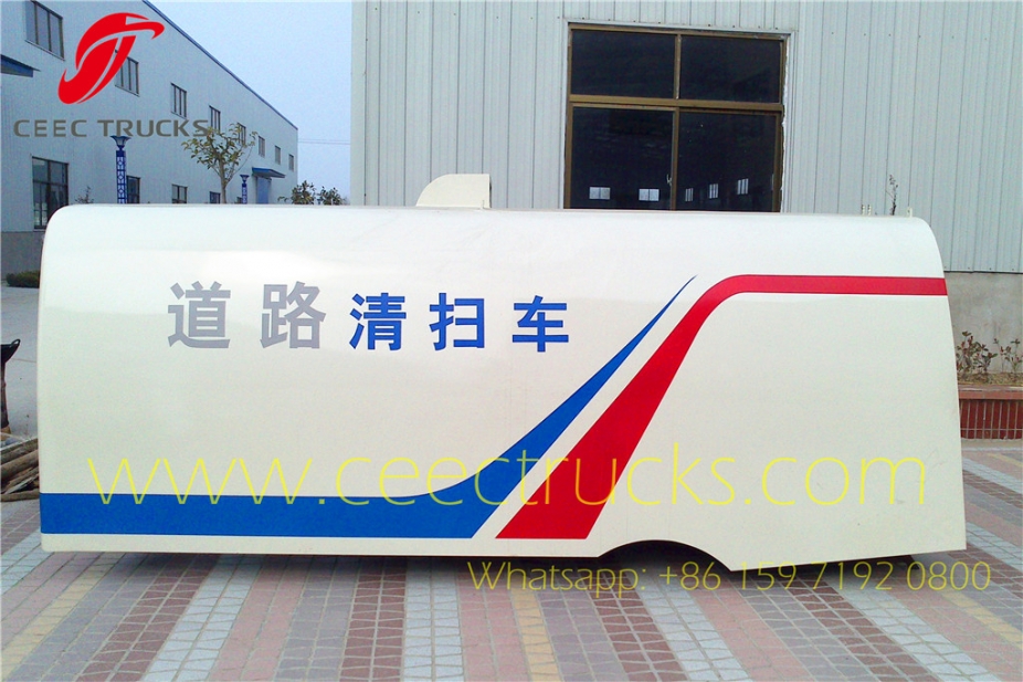 classicial round road sweeper body manufacture supply