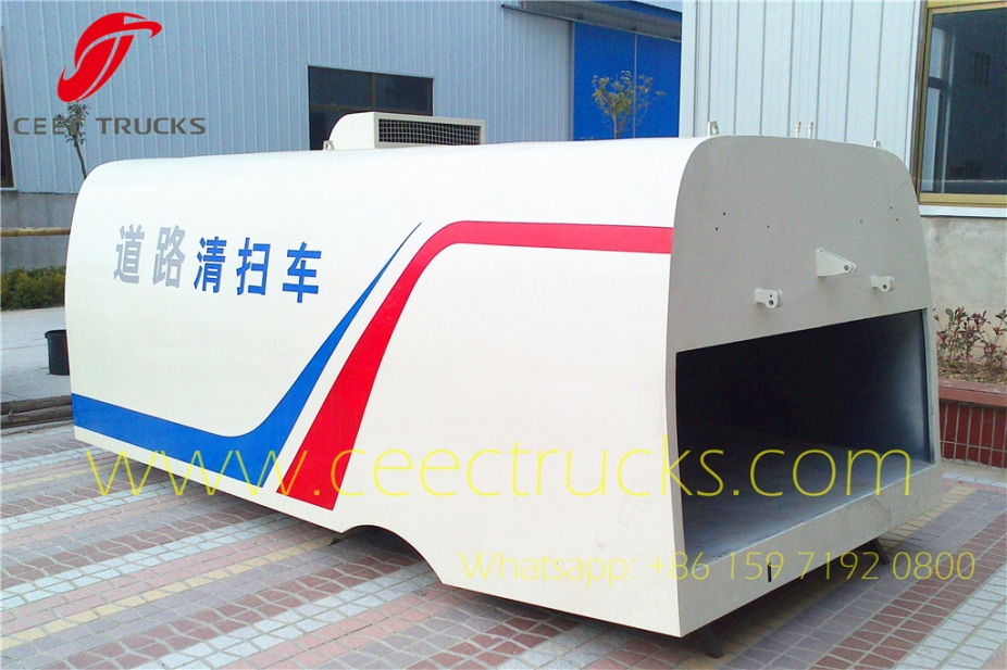 classicial round road sweeper body manufacture supply