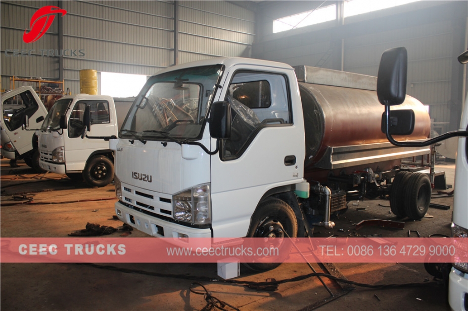 CEEC Hot Sale 5CBM Water Tanker Truck Low Price