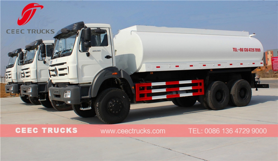 CEEC produce 20CBM water tanker truck