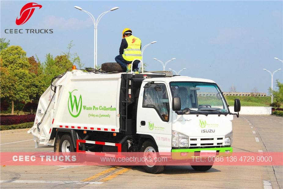 ISUZU 5cbm Müllverdichter-LKW