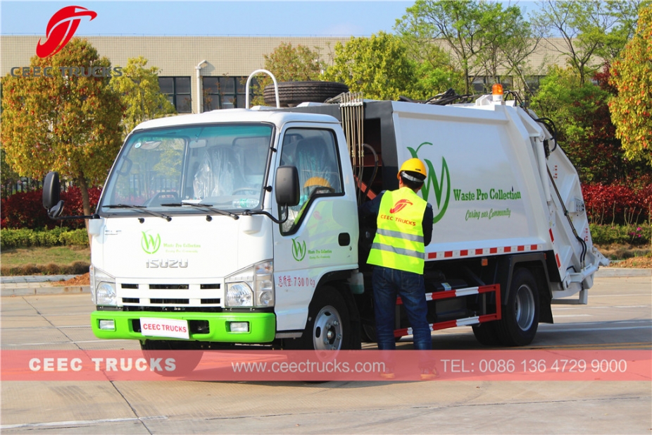 ISUZU 5cbm Müllverdichter-LKW