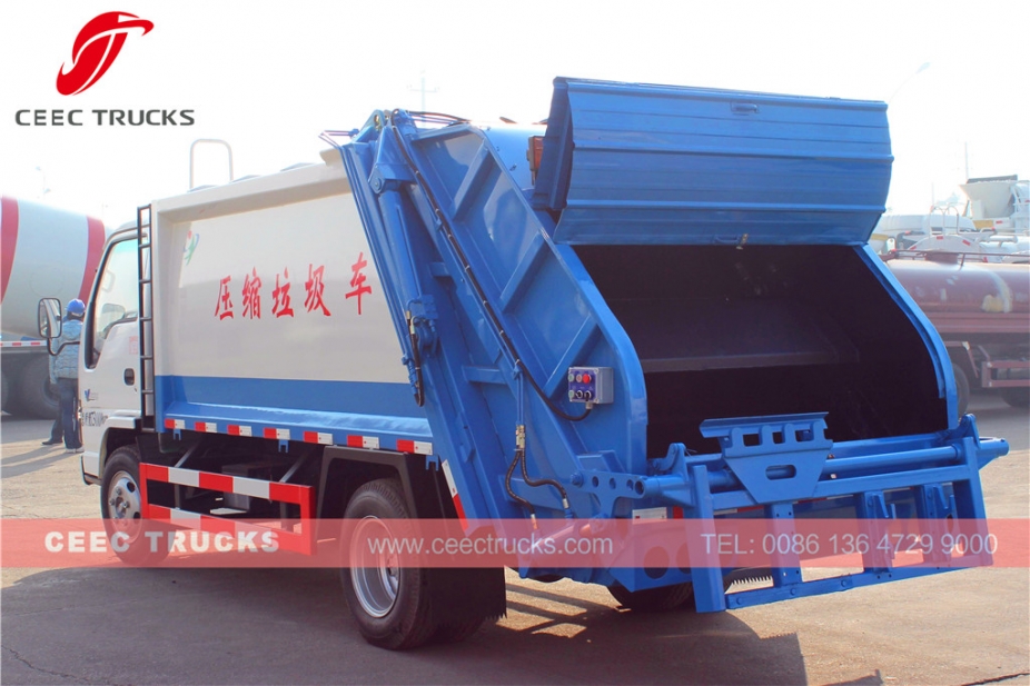 ISUZU 5000L refuse compressed vehicle