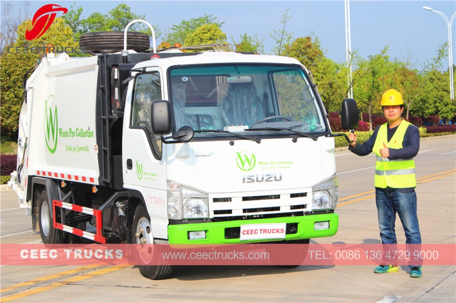 ISUZU 5cbm Müllverdichter-LKW