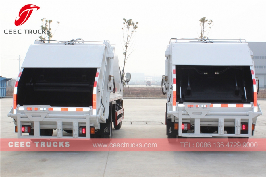 TOP quality ISUZU 5000L garbage compactor truck