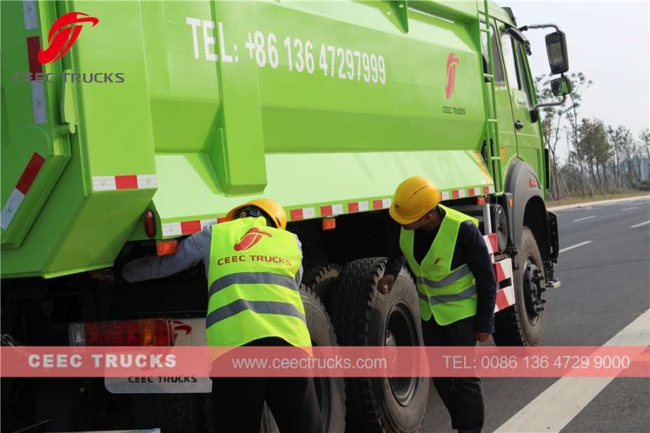 40,000kg capacity Beiben dump truck