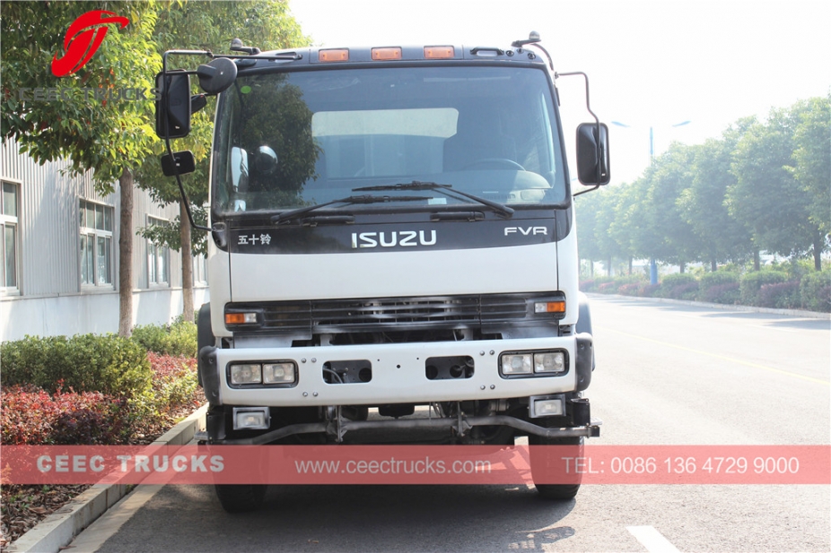 Japan technology 12 CBM garbage compactor truck