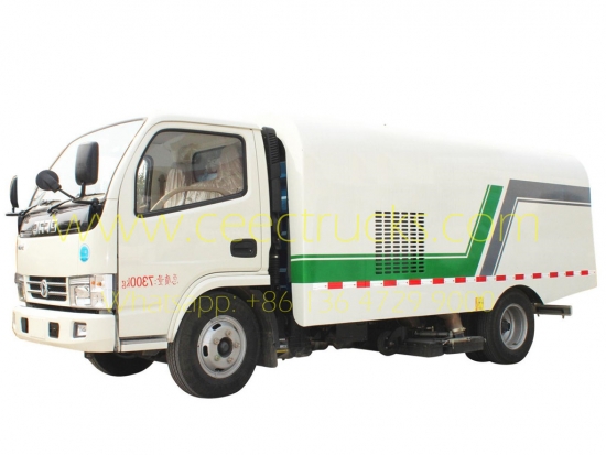 Dongfeng 5000L vacuum road sweeper truck – CEEC Trucks