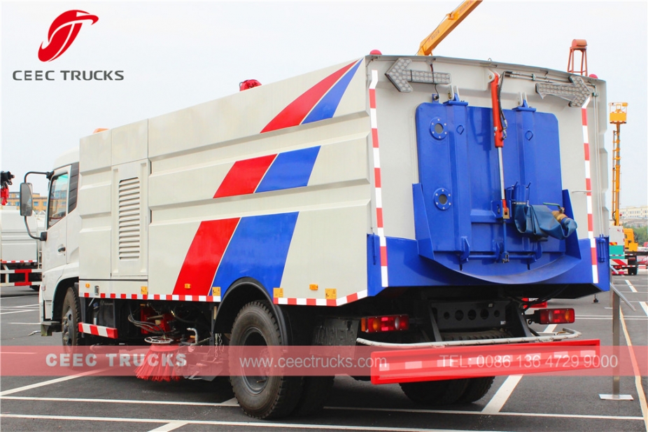 Dongfeng 12,000L road sweeper truck supplier