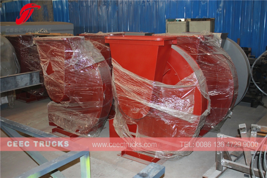 5000L Straßenkehrmaschine Aufbau