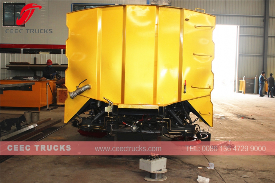 5000L Straßenkehrmaschine Aufbau