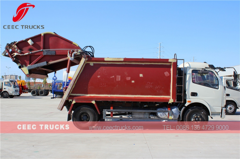 Dongfeng 8CBM garbage compactor truck HOT sale