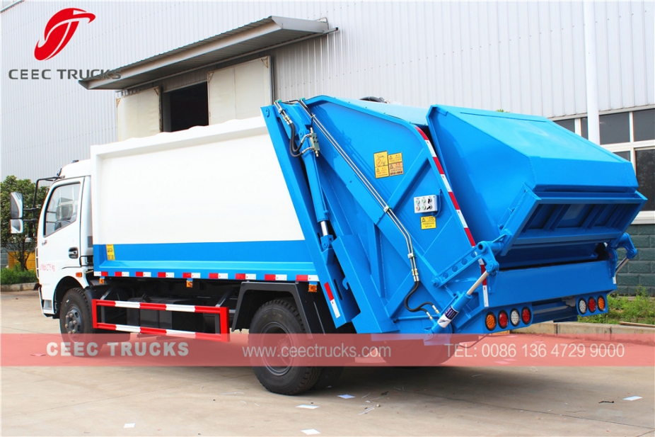 Dongfeng 8CBM garbage compactor truck HOT sale