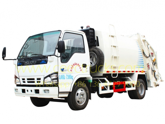 ISUZU 5000L trash compressor vehicle – CEEC Trucks