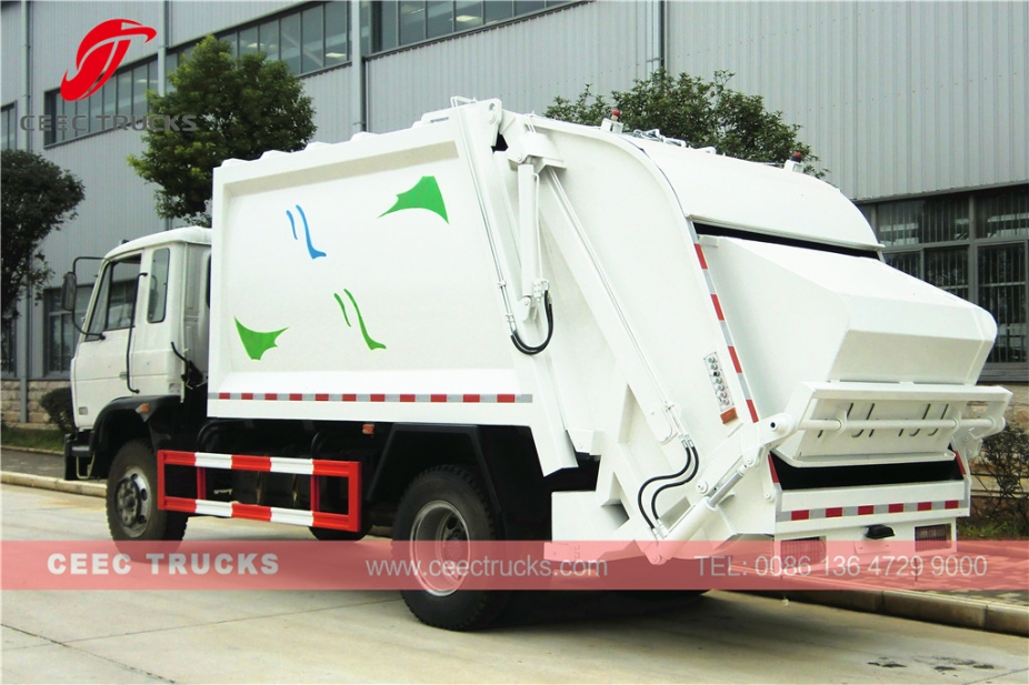 10 cbm Dongfeng garbage compactor truck