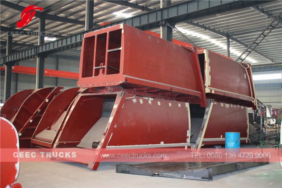 10 cbm Dongfeng garbage compactor truck