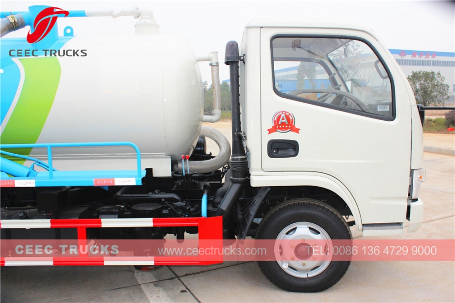 Dongfeng 4,000L Cesspit emptier for sale