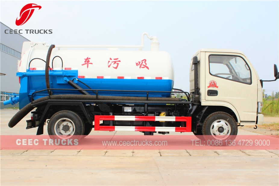 Dongfeng 4,000L Vacuum truck for sale