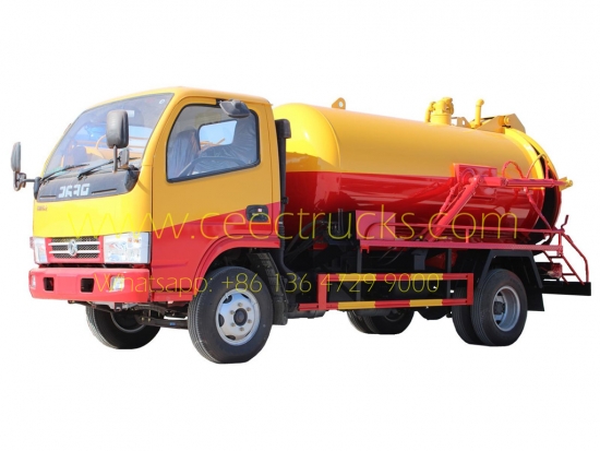 Dongfeng 4,000L Septic suction pump truck – CEEC Trucks