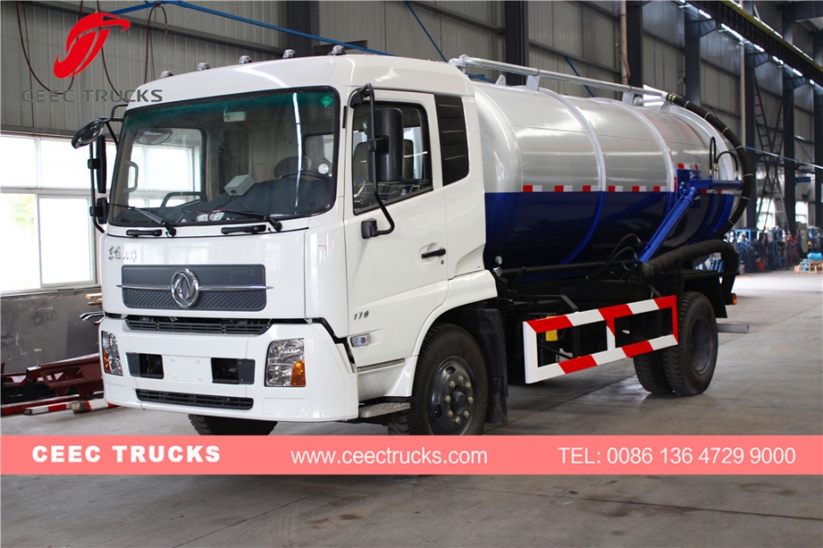 Dongfeng 10.000L Vakuumtankwagen