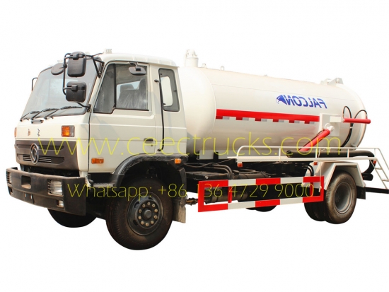 Dongfeng 10,000L vacuum tank truck – CEEC Trucks