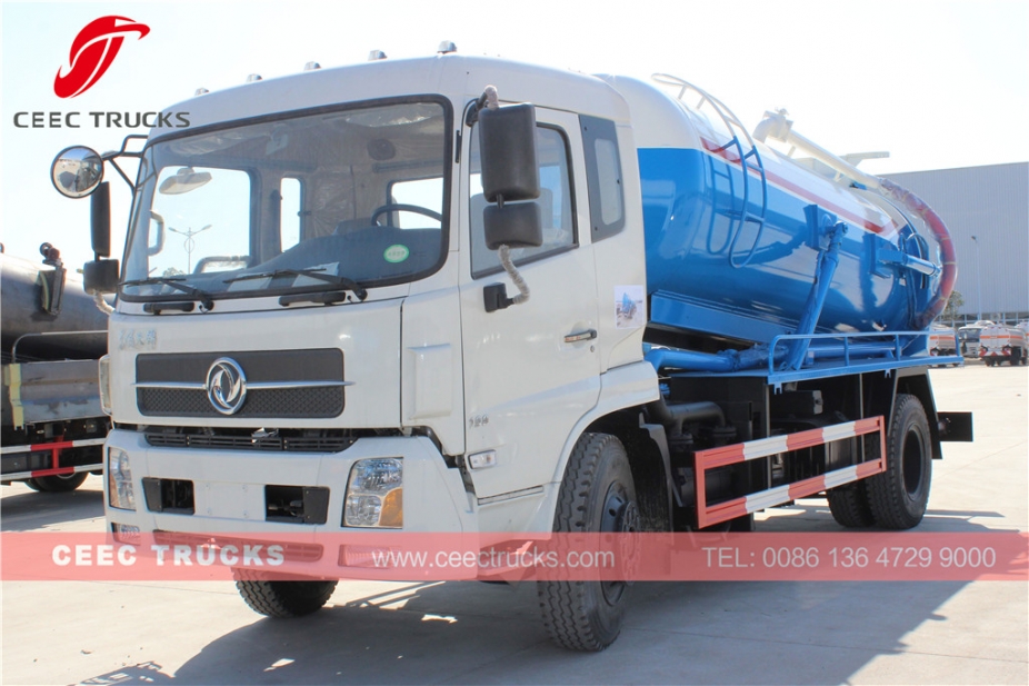 Dongfeng 10.000L Vakuum-Abwasserwagen